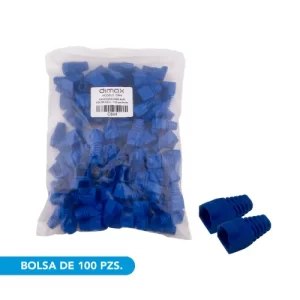 CAPUCHÓN PARA RJ45 COLOR AZUL*100 UND*