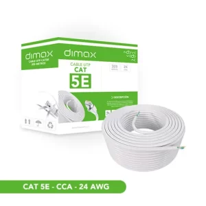 CABLE UTP CAT5E CCA INT* ALEACION*