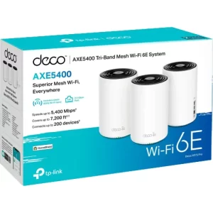 SISTEMAS WI-FI 6E MESH/DECO XE75 PRO(3-P