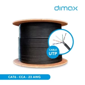 CABLE UTP CAT6 CCA  EXT* 305 METROS*