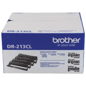 Unidad de tambor/Drum BROTHER DR213CL de rendimiento aproximado de 18.000* páginas (*El rendimiento del tambor es aproximado y puede variar de acuerdo al uso)
