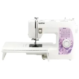 Máquina de coser mecánica BROTHER BM3850 de 37 puntadas con mesa extensible 37 puntadas incorporadas y 74 funciones de puntada
Ojal automático en un paso 8 prensatelas incluidos