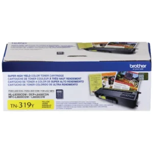 Cartucho de Tóner YELLOW  para equipo BROTHER HL - L8350CDW / MFC- L8850CDW. Rendimiento 6000 páginas al 5%