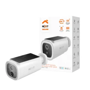 Cámara Inteligente Wi‑Fi con Panel Solar Nexxt Home 2K Exterior