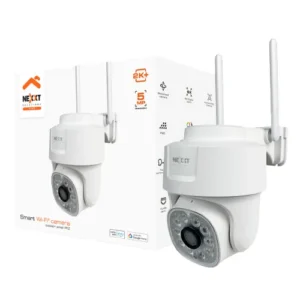 Camara exterior 2K con luz de inundacion y PTZ