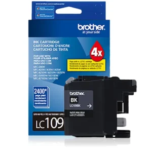 LC109BK Cartucho de Tinta Negro de hasta 2,400 páginas aproximadamente.