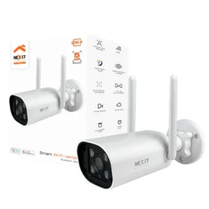 Camara exterior cableada 2K RJ45 con reflector
