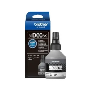 BTD60BK Botella de tinta negra de ultra alto rendimiento. 108ML NEGRO