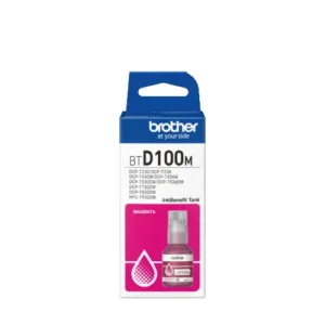 BTD100M Botella de tinta de color magenta de ultra alto rendimiento BTD100M de la serie InkBenefit Tank de Brother