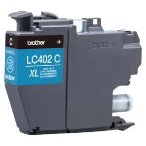 LC402XLCS Cartucho de tinta cian de alto rendimiento de aproximadamente 1.500* páginas (*En conformidad con ISO/IEC 24711)