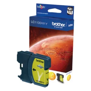 LC1100HYY Cartucho de tinta amarillo de larga duración. Duración estimada: hasta 750 páginas (según ISO/IE 24711)