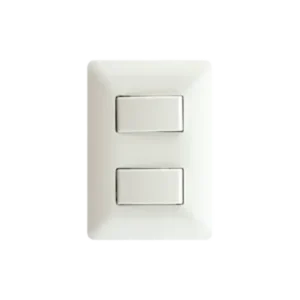 INTERRUPTOR BLANCO DOBLE