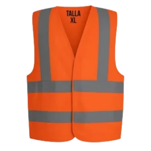 CHALECO REFLECTIVO NARANJA TALLA XL