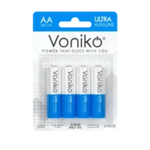 BATERIAS ALCALINAS LR6 AA 4U/PK